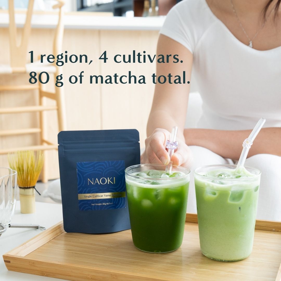 Yame Single-Cultivar Matcha Set (4x20g)