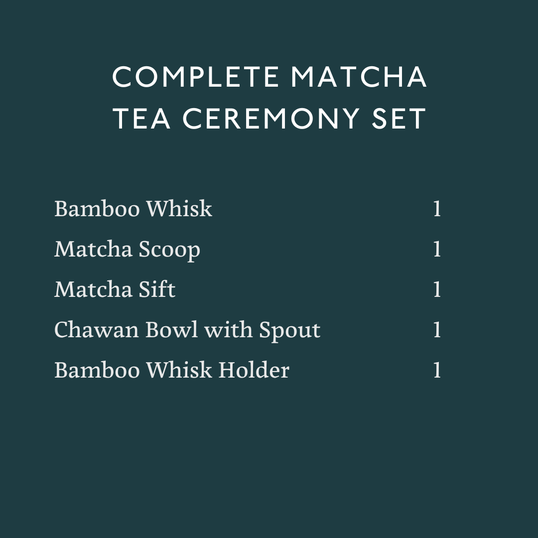 Complete Matcha Tea Ceremony Set